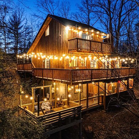 The Family Stone Luxe Cabin Sleeps 12 Hot Tub Dogfriendly Dollywood Pigeon Forge Buitenkant foto
