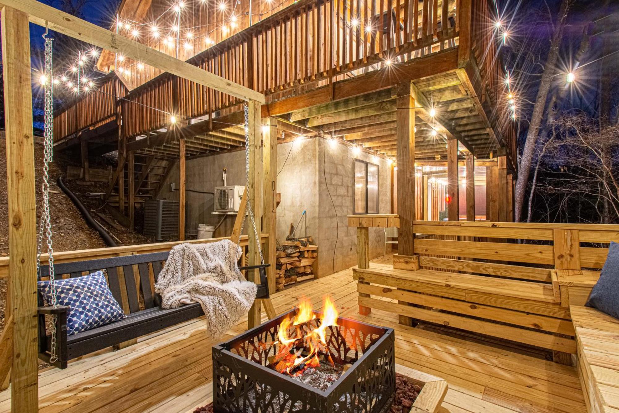 The Family Stone Luxe Cabin Sleeps 12 Hot Tub Dogfriendly Dollywood Pigeon Forge Buitenkant foto